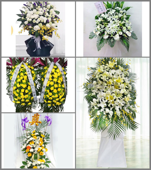 福建南平顺昌县双溪街道陈布村白事花篮预定